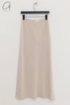 SWAYING 24 Autumn and Winter Seamless Wool Swing Skirt SW-SW24AW3B04-MH Beige Gray